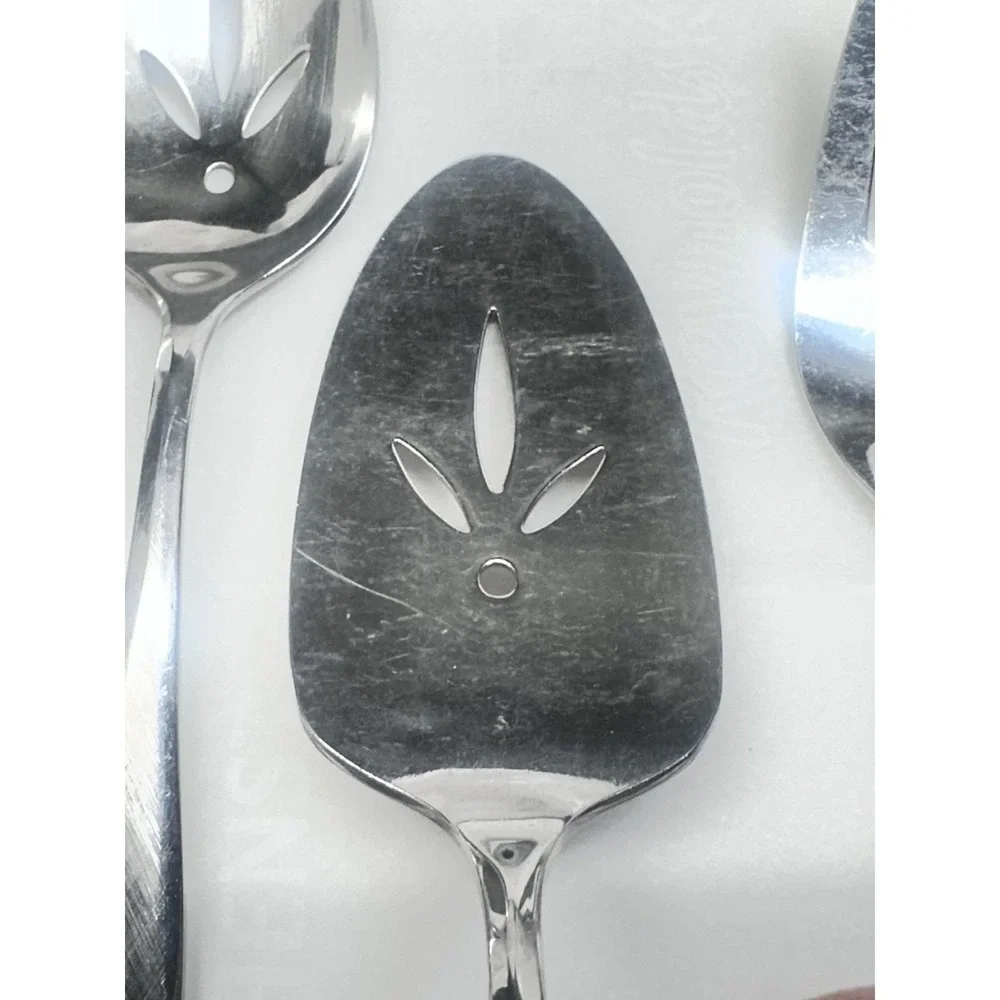 Vintage Oneida WINDRIFT Stainless Serving Set 7 Pcs  WmARogers Premier 1970s